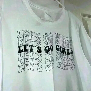 Like New Let's Go Girls Bachelorette T-Shirt size M used preowned